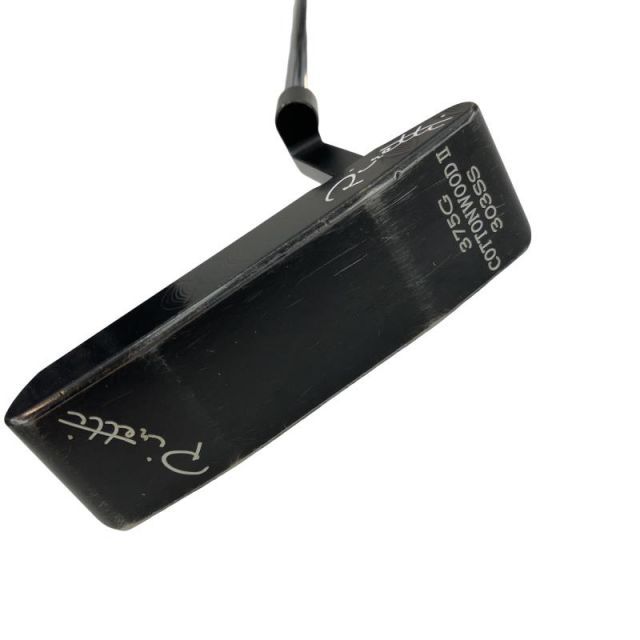 【中古】 Piretti Piretti MIDNIGHT BLACK COTTONWOOD II(375G) 34インチ パター PT スチール (フレックスその他) メンズ 男性用 右利き 右用 Cランク ゴルフクラブ