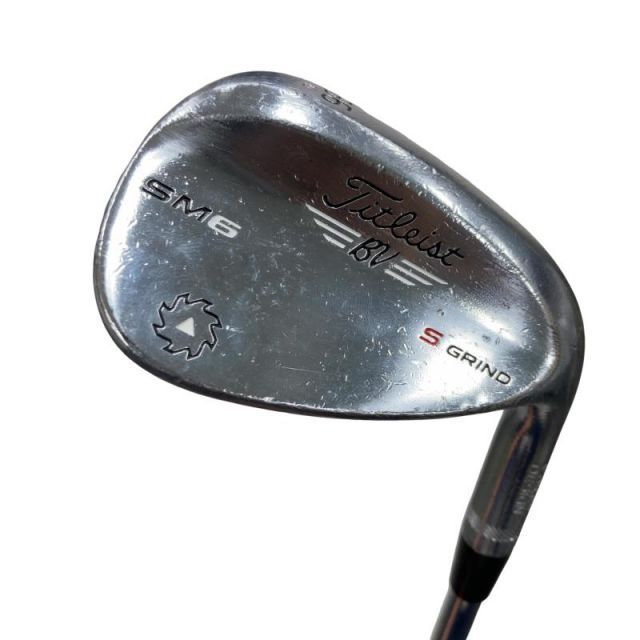 【中古】 タイトリスト VOKEY SPIN MILLED SM6 ツアークロム 56°/10°S ウェッジ WG NS PRO 950GH (フレックスS) メンズ 男性用 右利き 右用 Cランク ゴルフクラブ