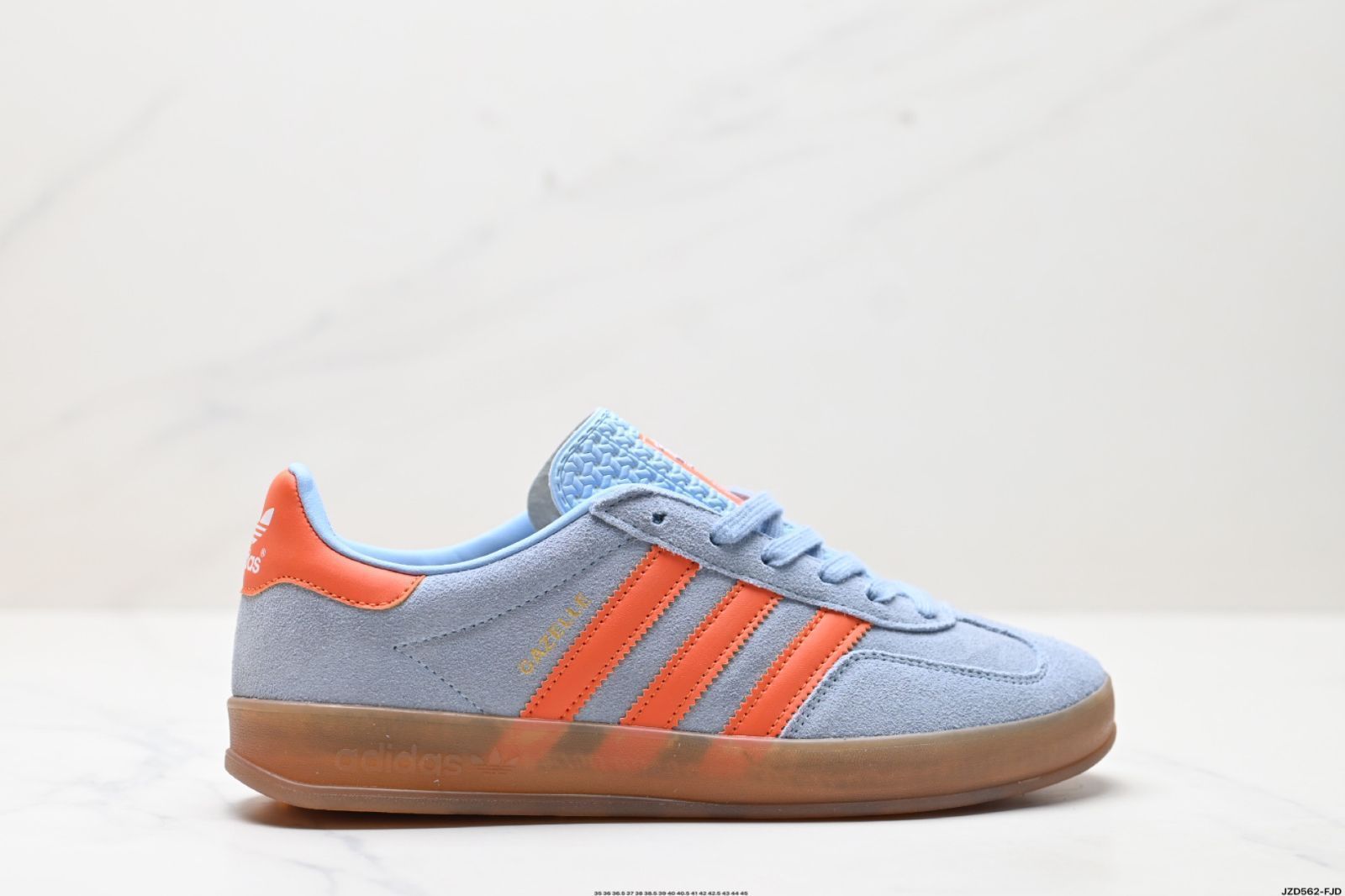 Adidas アディダス Originals オリジナルズ Gazelle ガゼル INdoor インドア 三叶草 クローバー 休? レジャー 防滑 滑り止め 耐磨 耐摩耗 低? ロートップ 板鞋 スケートシューズ
