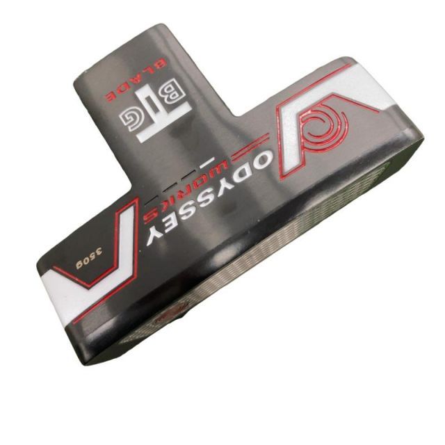 【中古】 オデッセイ WORKS BIG T BLADE 34インチ パター PT スチール (フレックスその他) メンズ 男性用 右利き 右用 Cランク ゴルフクラブ