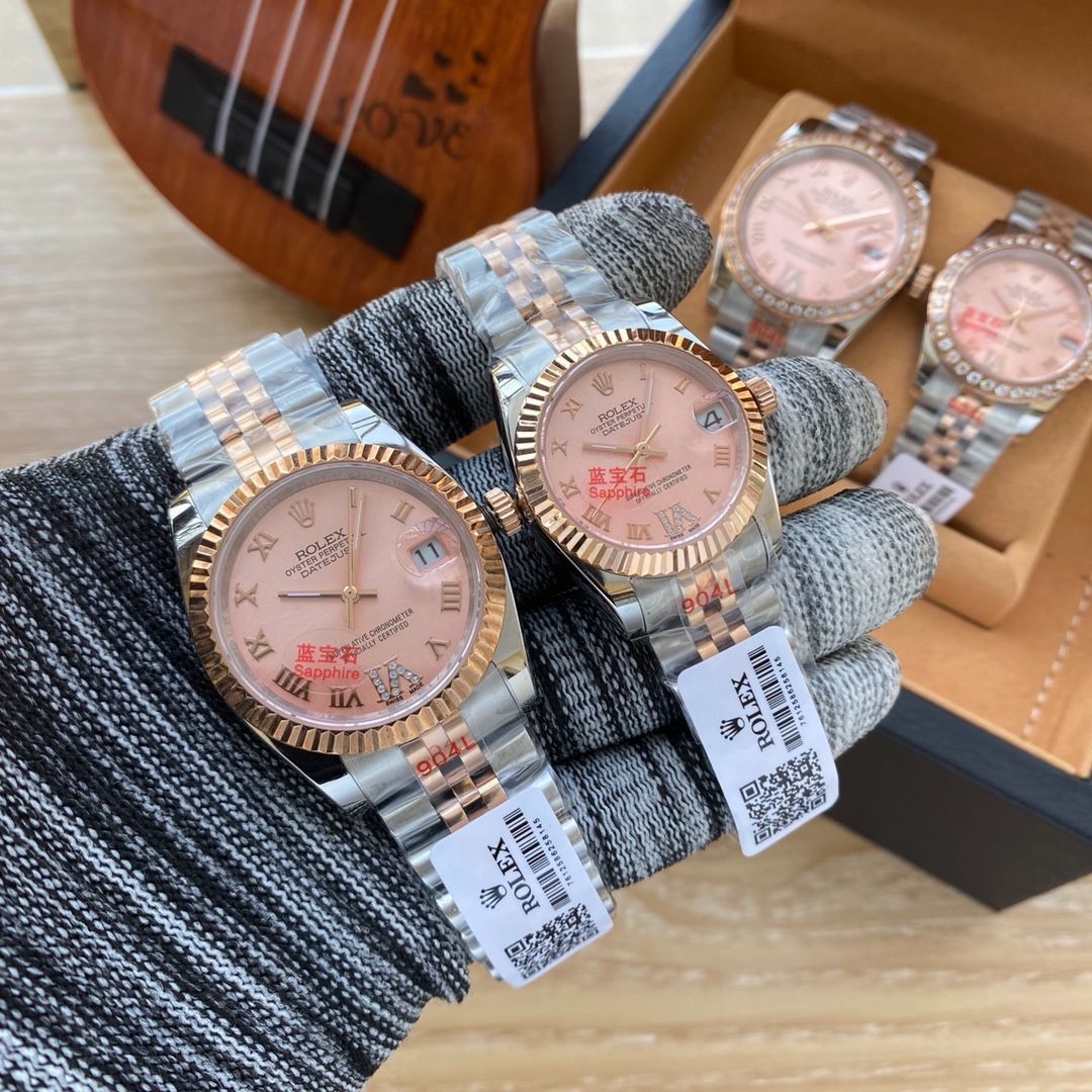 ロレックス Rolex? デイトジャスト 新カラーバリエーション カップル用機械式腕時計 - シチズン機芯搭載、サファイアガラス、316Lステンレス｜本日限定特価｜新品未使用