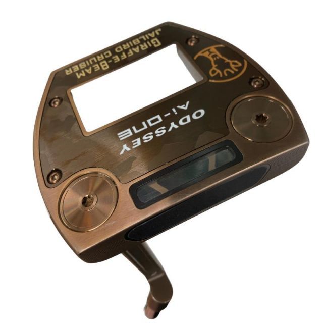 【中古】 オデッセイ Ai-ONE GIRAFFE-BEAM JAILBIRD CRUISER 38インチ パター PT STROKE LAB 140 スチール (フレックスその他) メンズ 男性用 右利き 右用 Bランク ゴルフクラブ