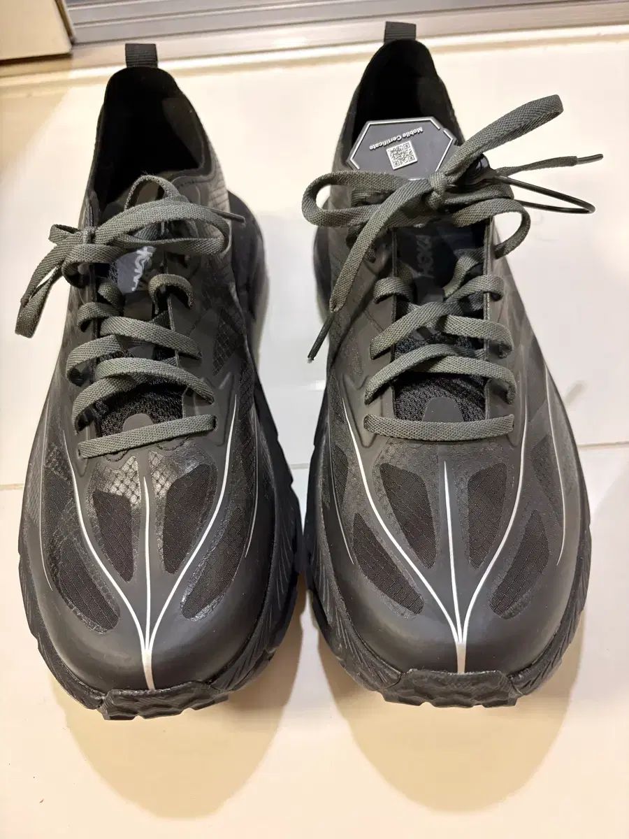 HOKA ONE ONE ホカオネオネ 麻 マファテ スピード ライトブラック アウター オービット