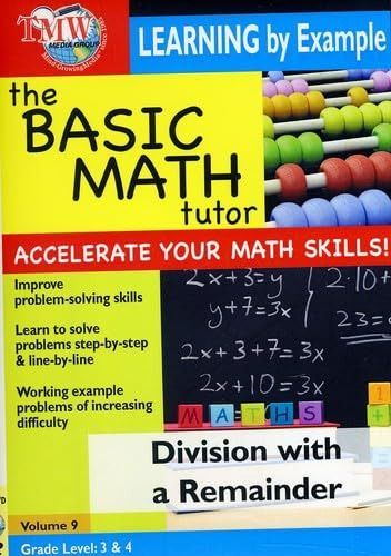 Basic Math Tutor Division With A Remainder [DVD]