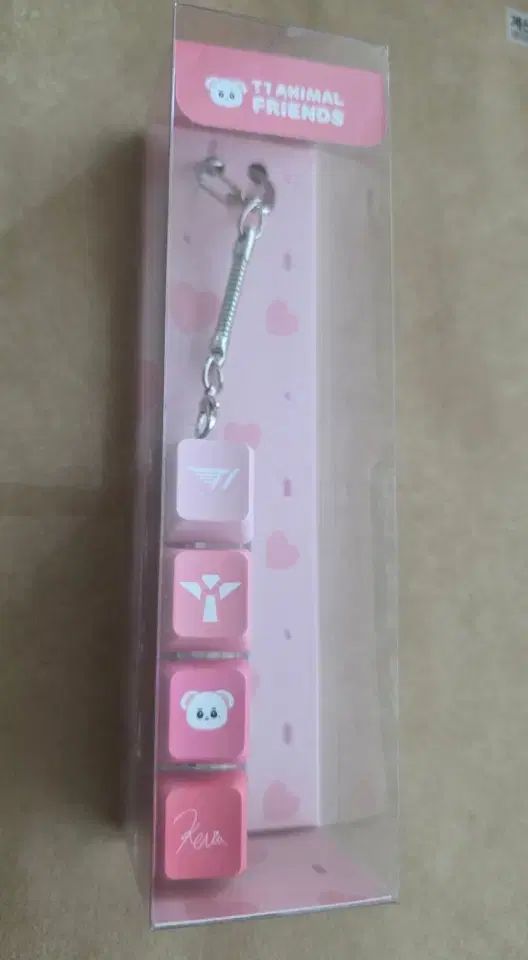 T1 티원 케리아 アニマル キーキャップ キーホルダー (未開封)
