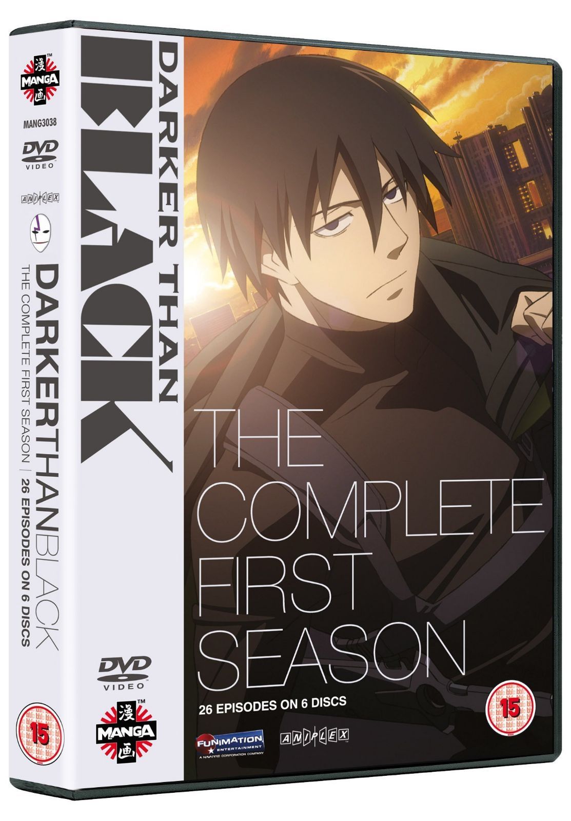 DARKER THAN BLACK -黒の契約者- コンプリート DVD-BOX (全26話, 626分) アニメ [DVD] [Import]