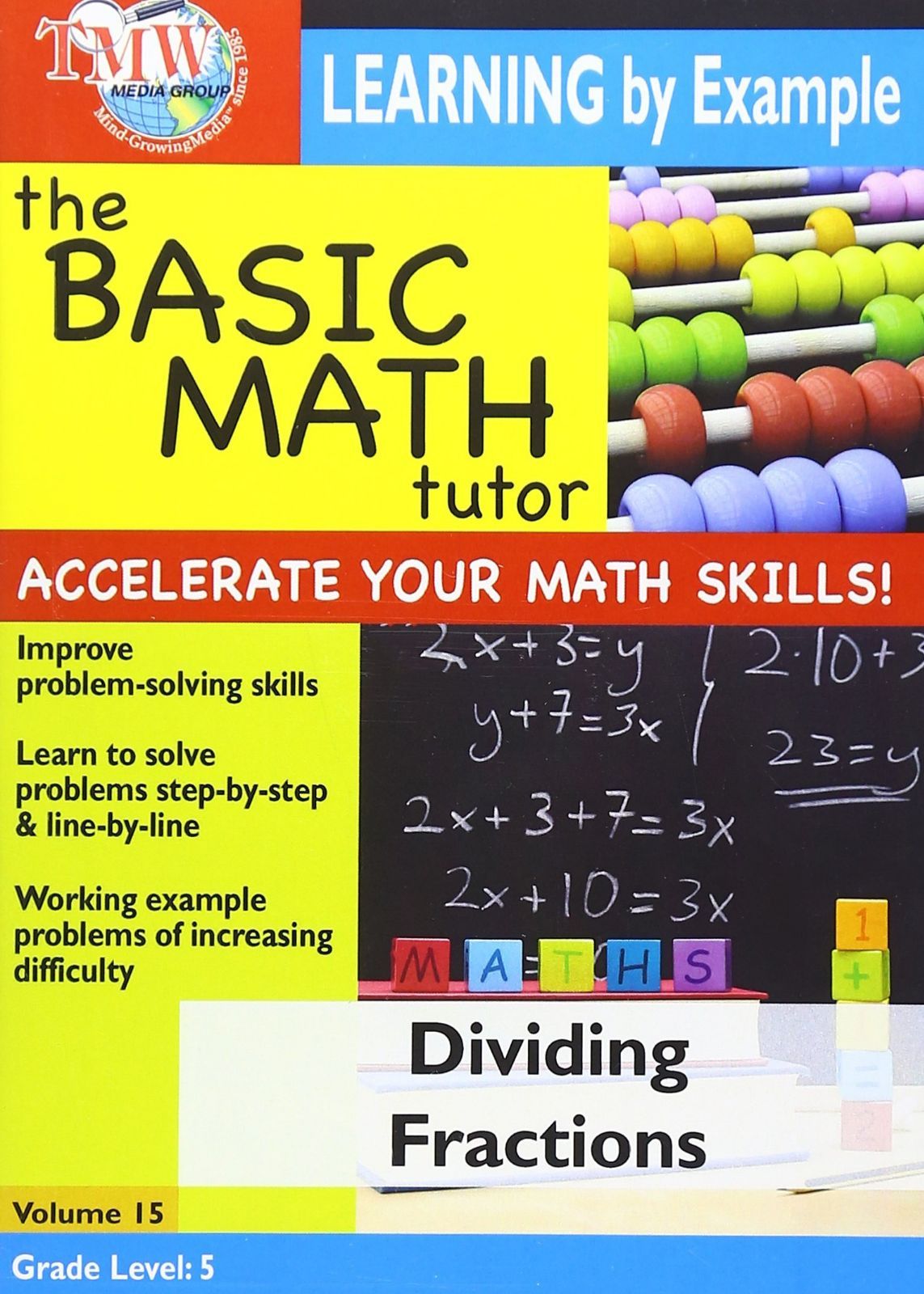 Basic Math Tutor Dividing Fractions [DVD]