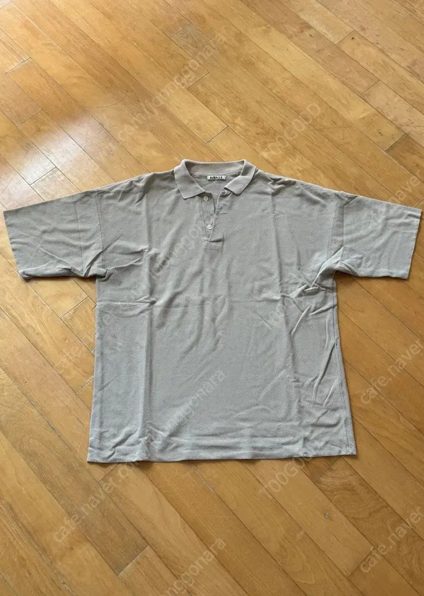 オーラリー PK 半袖 カラーTシャツ