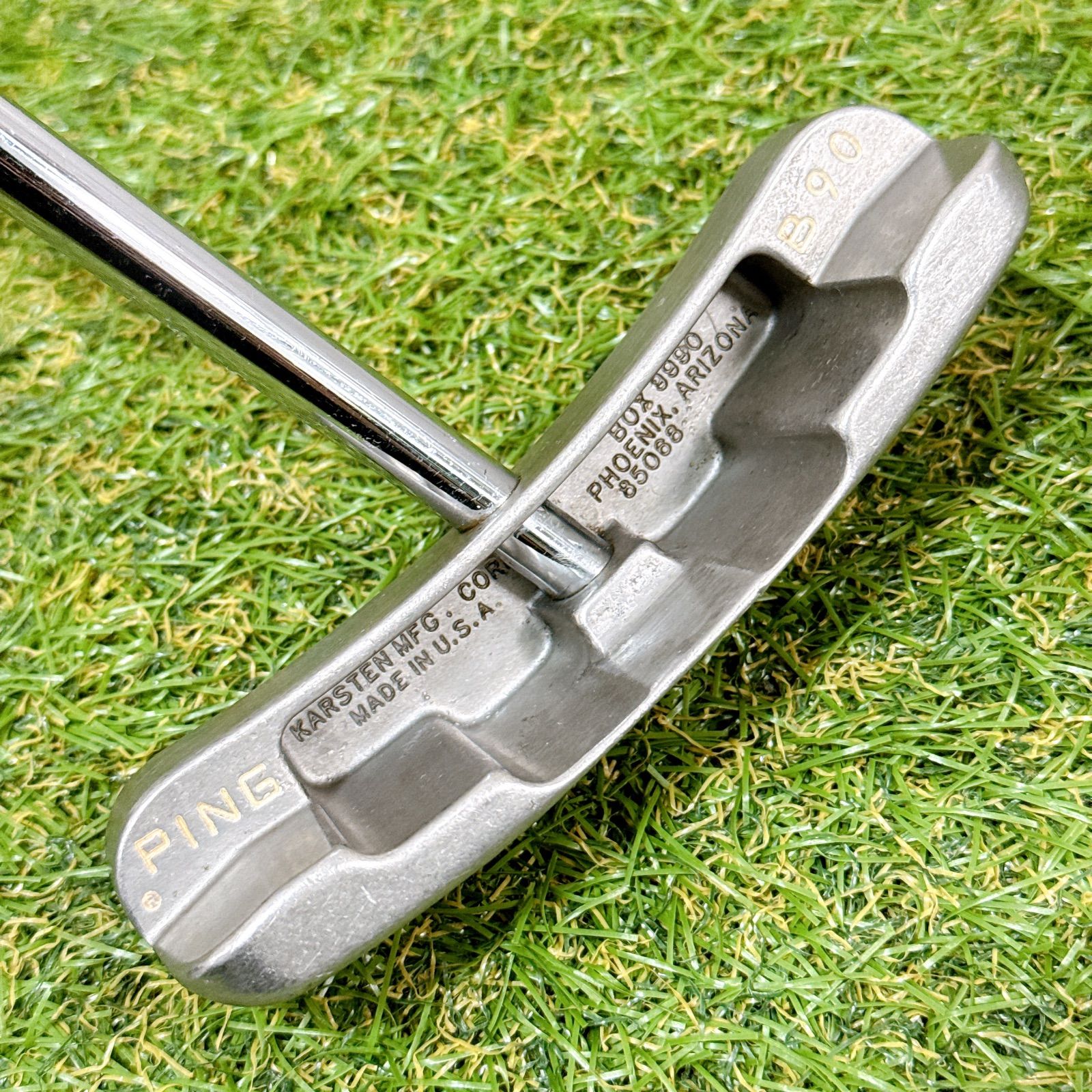 希少 長尺47インチ PING B90 パター センターシャフト ピン 名器 765g