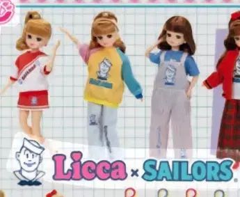 セーラース リーカちゃん COOGI 3種