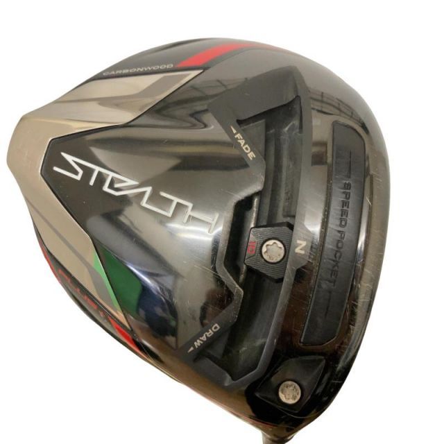 【中古】 テーラーメイド STEALTH PLUS+ 9° ドライバー DR リシャフト (フレックスその他) メンズ 男性用 右利き 右用 Cランク ゴルフクラブ