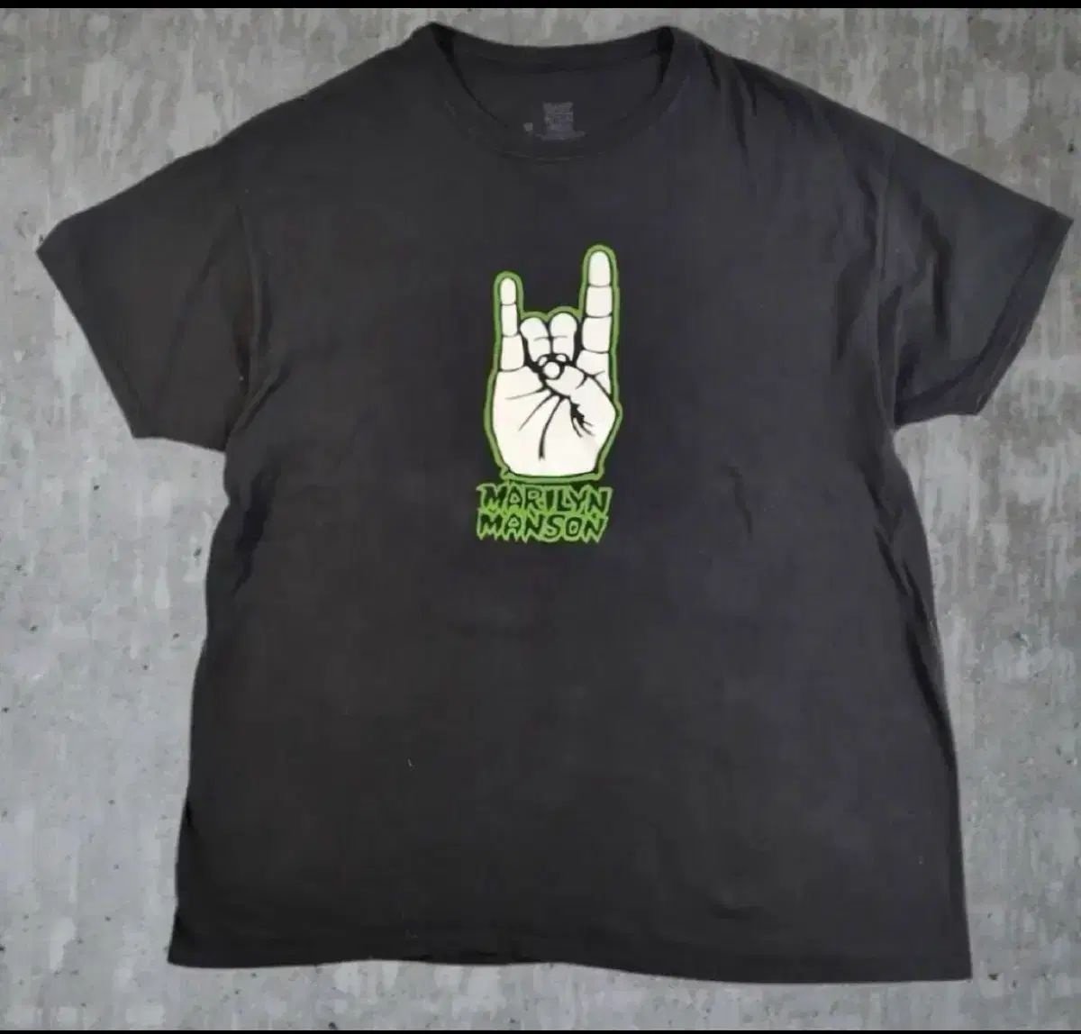 麻リールマンソン バンドTシャツ XL