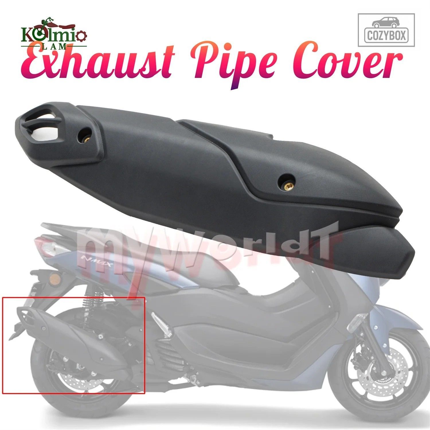 ヤマハ XMAX125 2022-2024 バイク アクセサリー マフラー カバー カウルセット XMAX 1