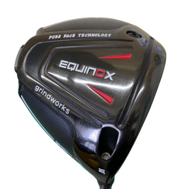 【中古】 グラインドワークス グラインドワークス Equinox Limited 10° ドライバー DR 純正特注シャフト (フレックスS) メンズ 男性用 右利き 右用 Cランク ゴルフクラブ
