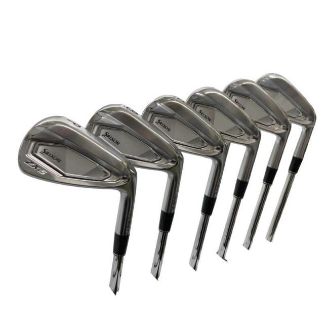 【中古】 ダンロップ SRIXON ZXi5 6S アイアンセット IR 純正特注シャフト (フレックスS) メンズ 男性用 右利き 右用 Cランク ゴルフクラブ