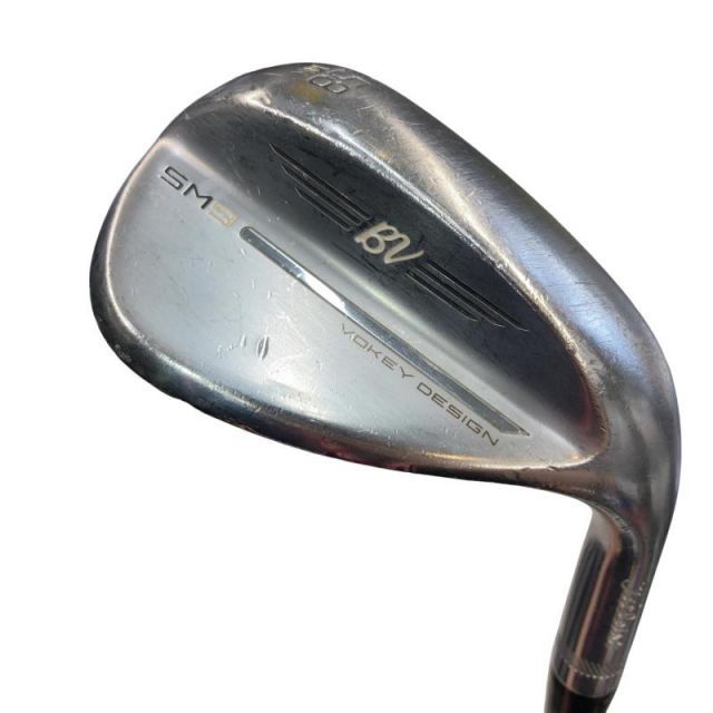 【中古】 タイトリスト VOKEY SPIN MILLED SM9 ツアークロム 58°/14°K ウェッジ WG BV 105 (フレックスその他) メンズ 男性用 右利き 右用 Dランク ゴルフクラブ