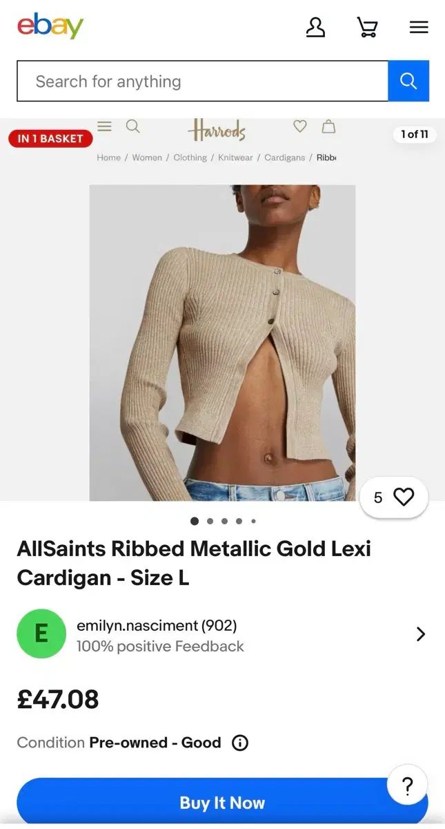 ALLSAINTS オールセインツ レディース カーディガン