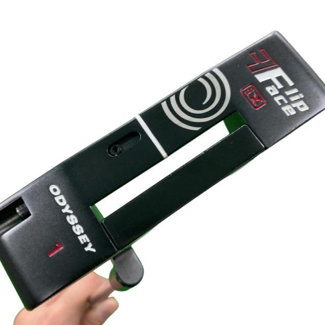 【中古】 オデッセイ Flip Face ix #1 34インチ パター PT スチール (フレックスその他) メンズ 男性用 右利き 右用 Cランク ゴルフクラブ