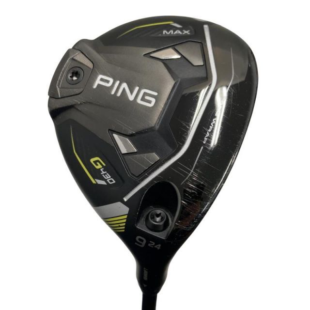 【中古】 ピン G430 MAX 9W フェアウェイウッド FW ALTA J CB BLACK(FW) (フレックスS) メンズ 男性用 右利き 右用 Cランク ゴルフクラブ