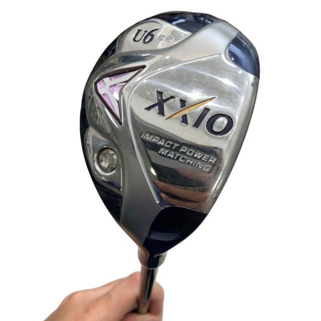 【中古】 ダンロップ XXIO(2010) U6 レディース (ピンク) ユーティリティ UT XXIO MP600L(ユーティリティ) (フレックスL) レディース 女性用 右利き 右用 Cランク ゴルフクラブ