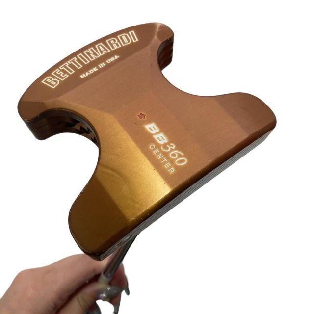 【中古】 ベティナルディ BETTINARDI BB360 CENTER パター PT スチール (フレックスその他) メンズ 男性用 右利き 右用 Cランク ゴルフクラブ