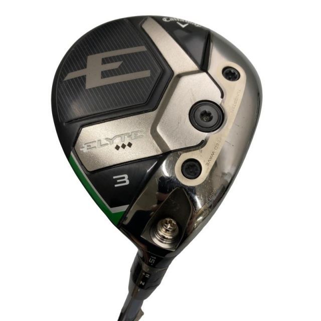 【中古】 キャロウェイ ELYTE ◆◆◆ 3W フェアウェイウッド FW 純正特注シャフト (フレックスS) メンズ 男性用 右利き 右用 Cランク ゴルフクラブ