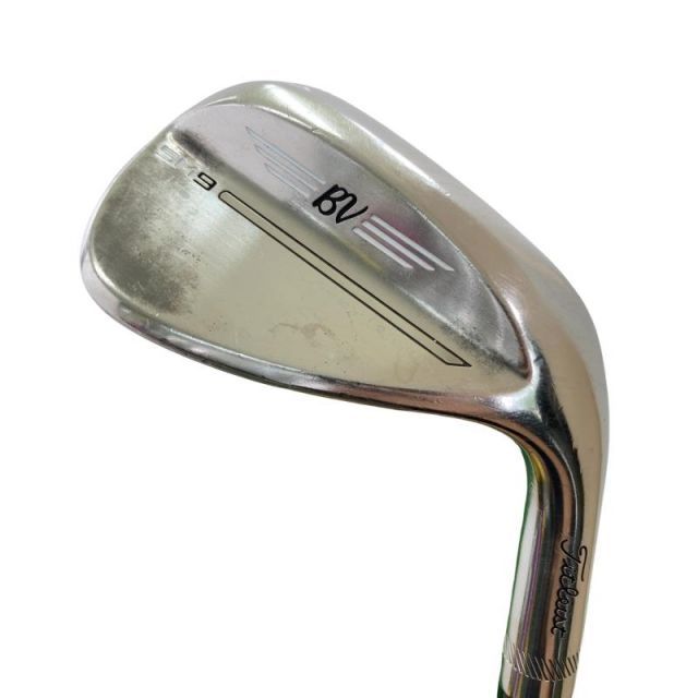 【中古】 タイトリスト VOKEY SPIN MILLED SM9 ブラッシュドスチール 54°/10°S ウェッジ WG 純正特注シャフト (フレックスR) メンズ 男性用 右利き 右用 Cランク ゴルフクラブ