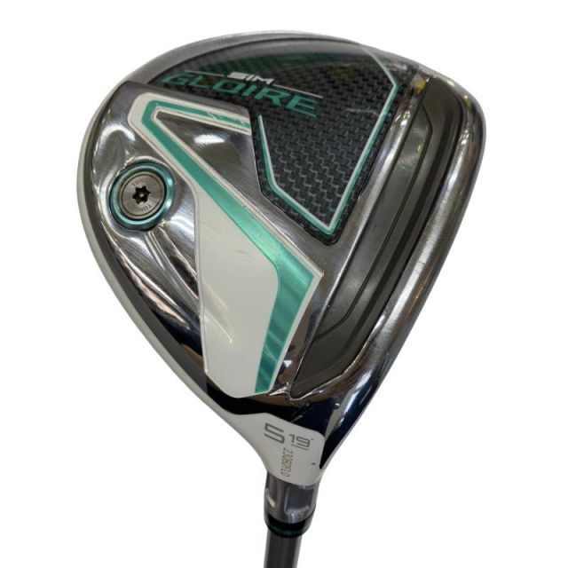 【中古】 テーラーメイド SIM GLOIRE 5W レディース フェアウェイウッド FW AIR Speeder TM(FW) (フレックスA) レディース 女性用 右利き 右用 Cランク ゴルフクラブ