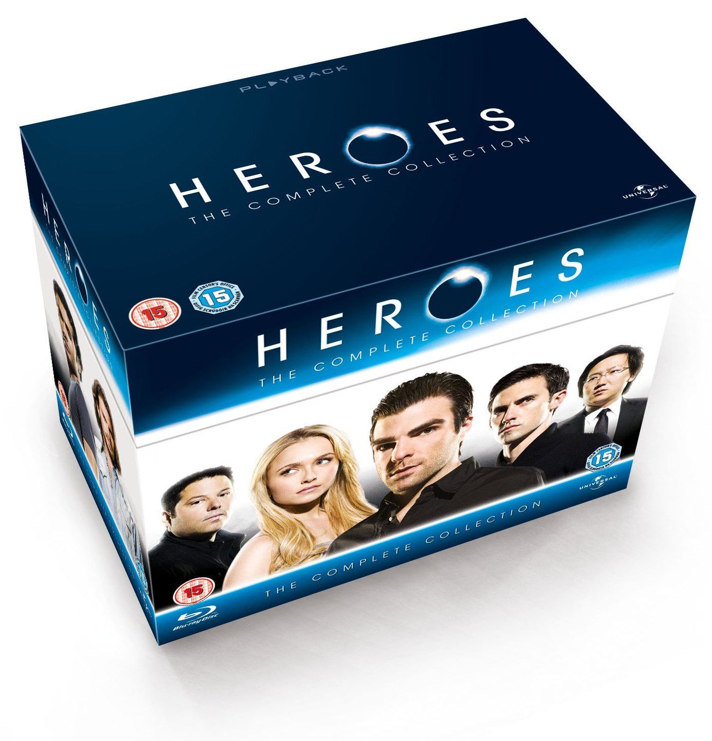 Heroes - Seasons 1-4 [Blu-ray] [Import anglais]