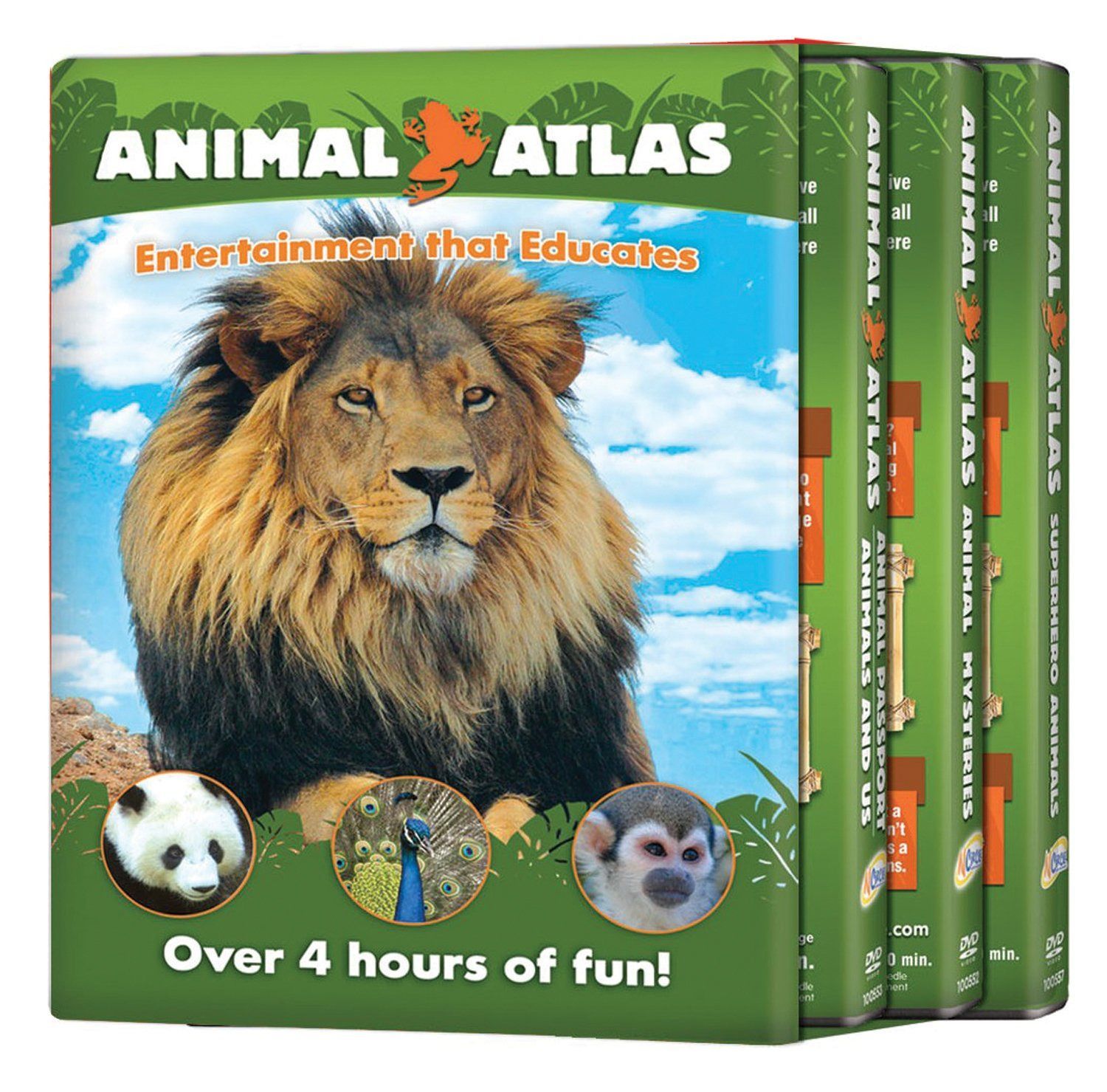Animal Atlas: 3pack Super/Mysteries/2in1 [DVD]