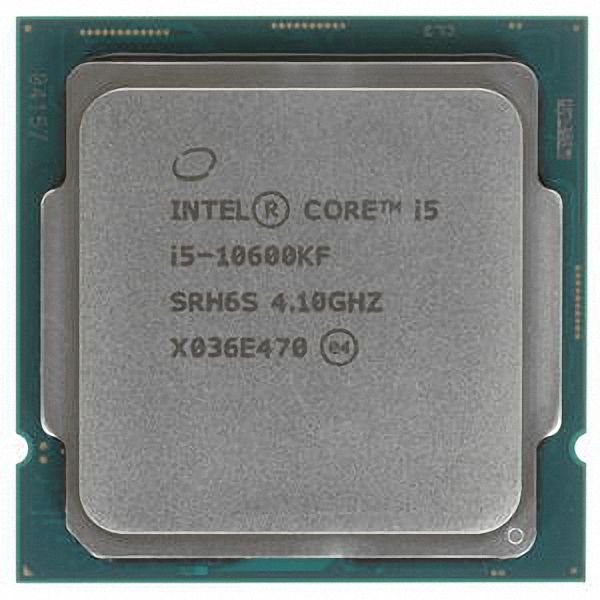 Intel Core i5-10600KF 6C 12T 4.1GHz to 4.8GHz Socket 1200 Comet Lake 14NM 12MB 95W Apr 2020