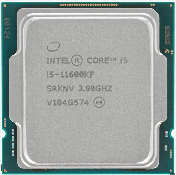 Intel Core i5-11600KF SRKNV 6C 12T 3.9GHz to 4.9GHz Socket 1200 Rocket Lake 14NM 12MB 125W Mar
