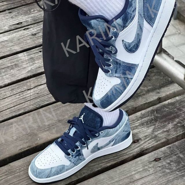 Nike ナイキ エアジョーダン1 ロー ウォッシュドデニム