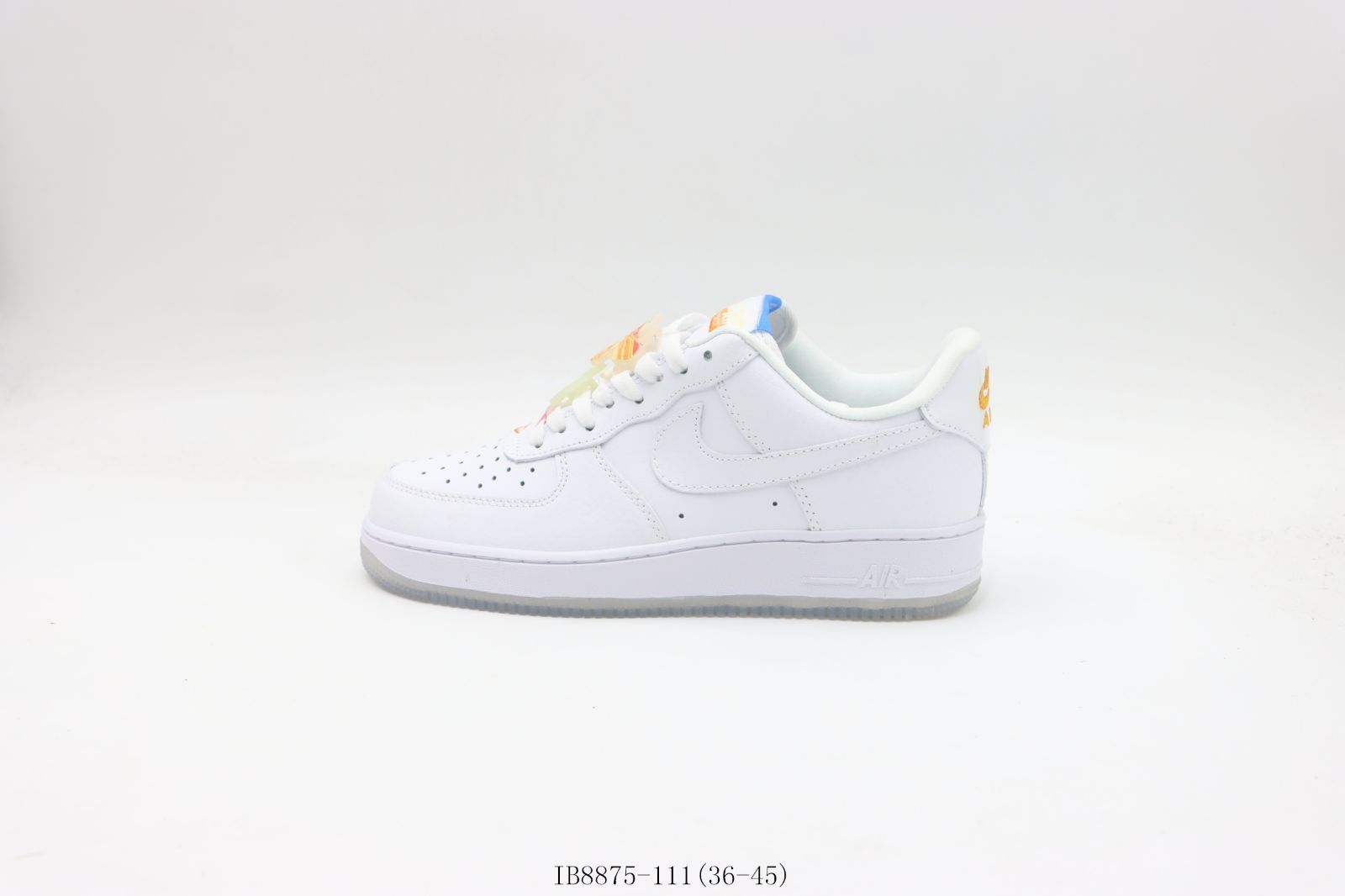 【今日特価】Nike ナイキ エアフォースロートップスケートシューズ ホワイトイエロー IB8875-111