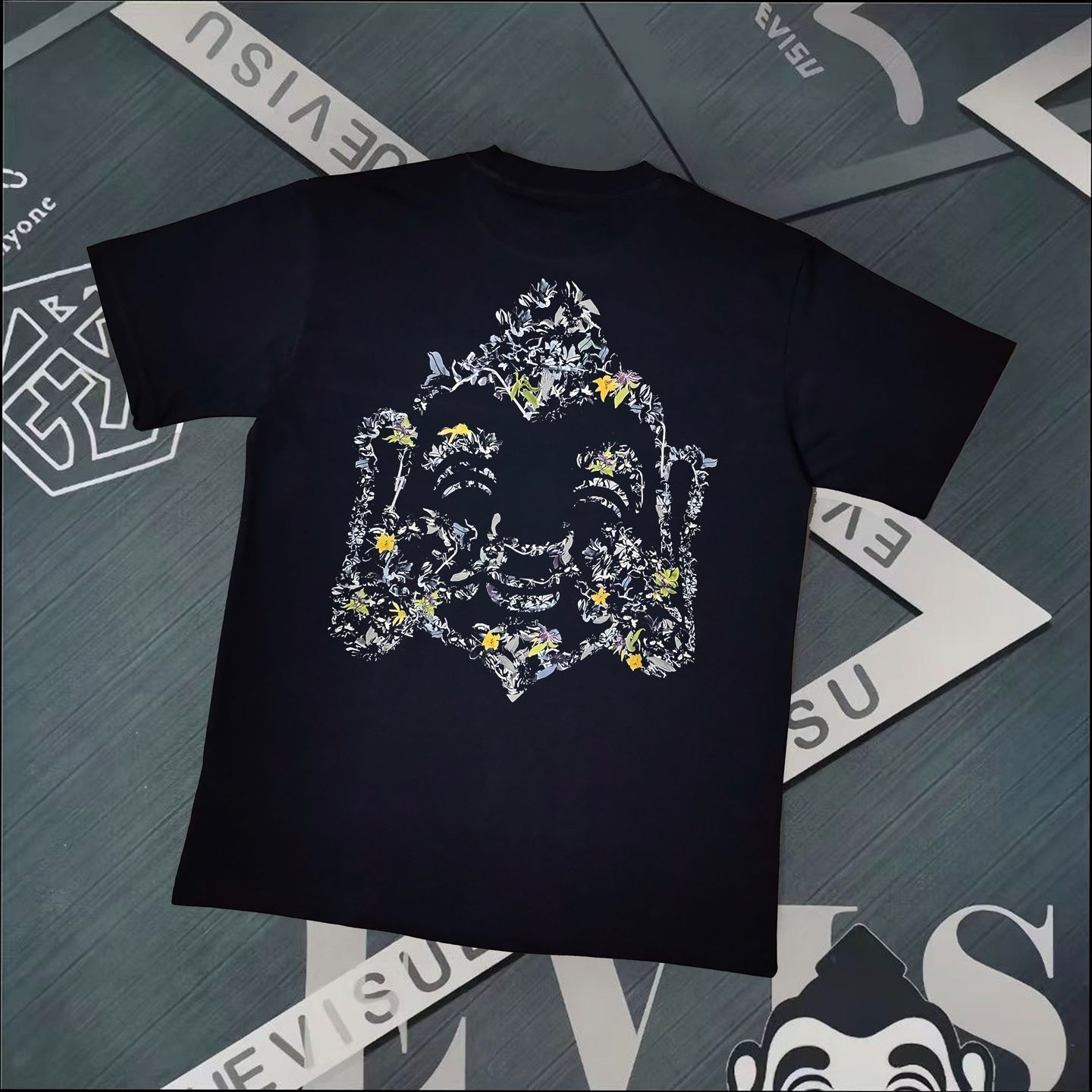 【今日特価】Evisu 2025 プリント T シャツ