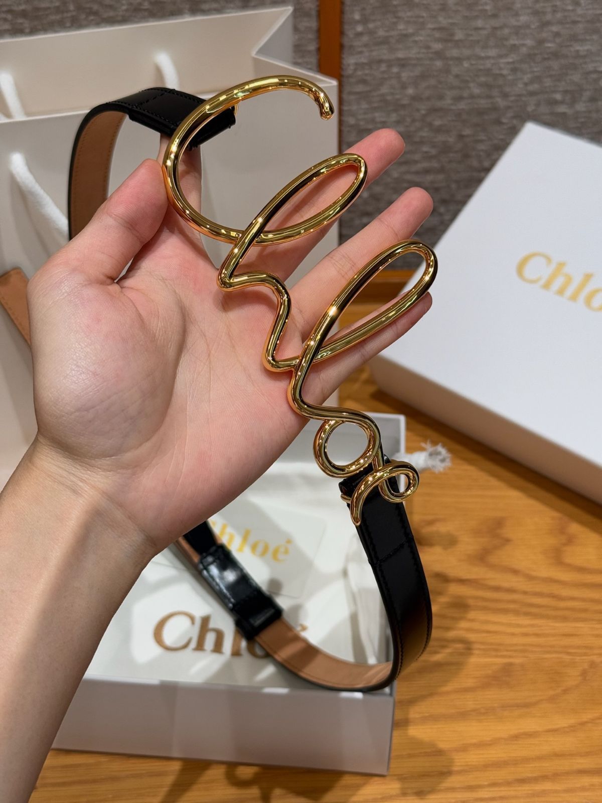 【今日特価】Chlo? ロワイ スモール レディース ウエストチェーン-3