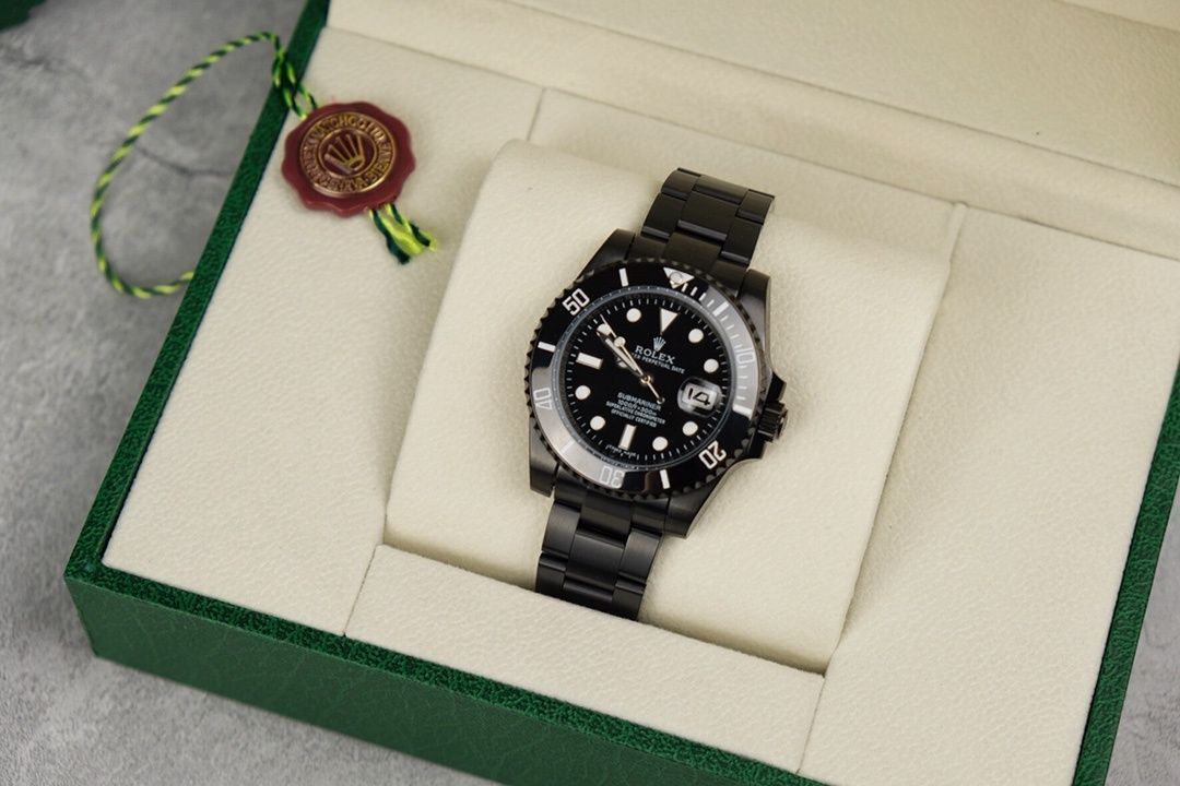 今日特価！全黒グリーンウォーター鬼 EP 厂の超革新的な Rolexcerachrom