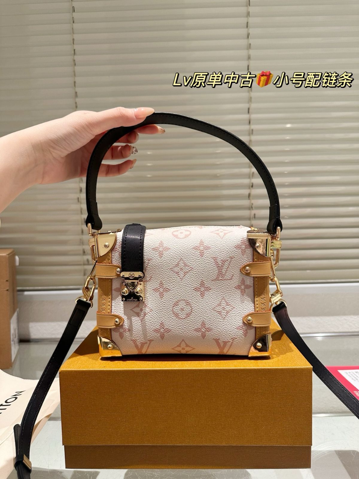【今日特価】LV 23SS Side Trunk ミニ ソフトトランク バッグ 18×12cm-WTO輸入1