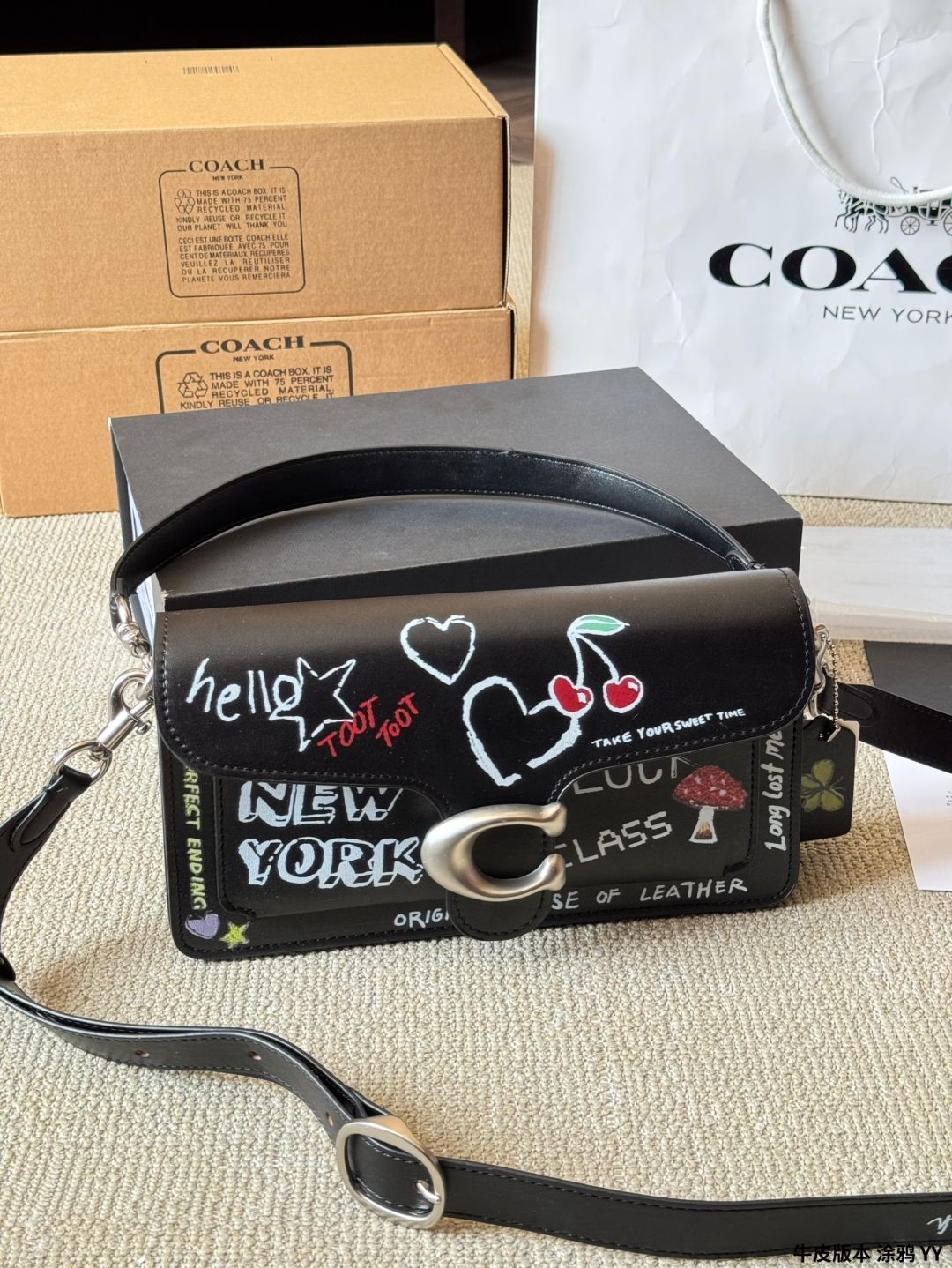 【今日特価】COACH Tabby ワインガッド ミニバージョン-WTO輸入2