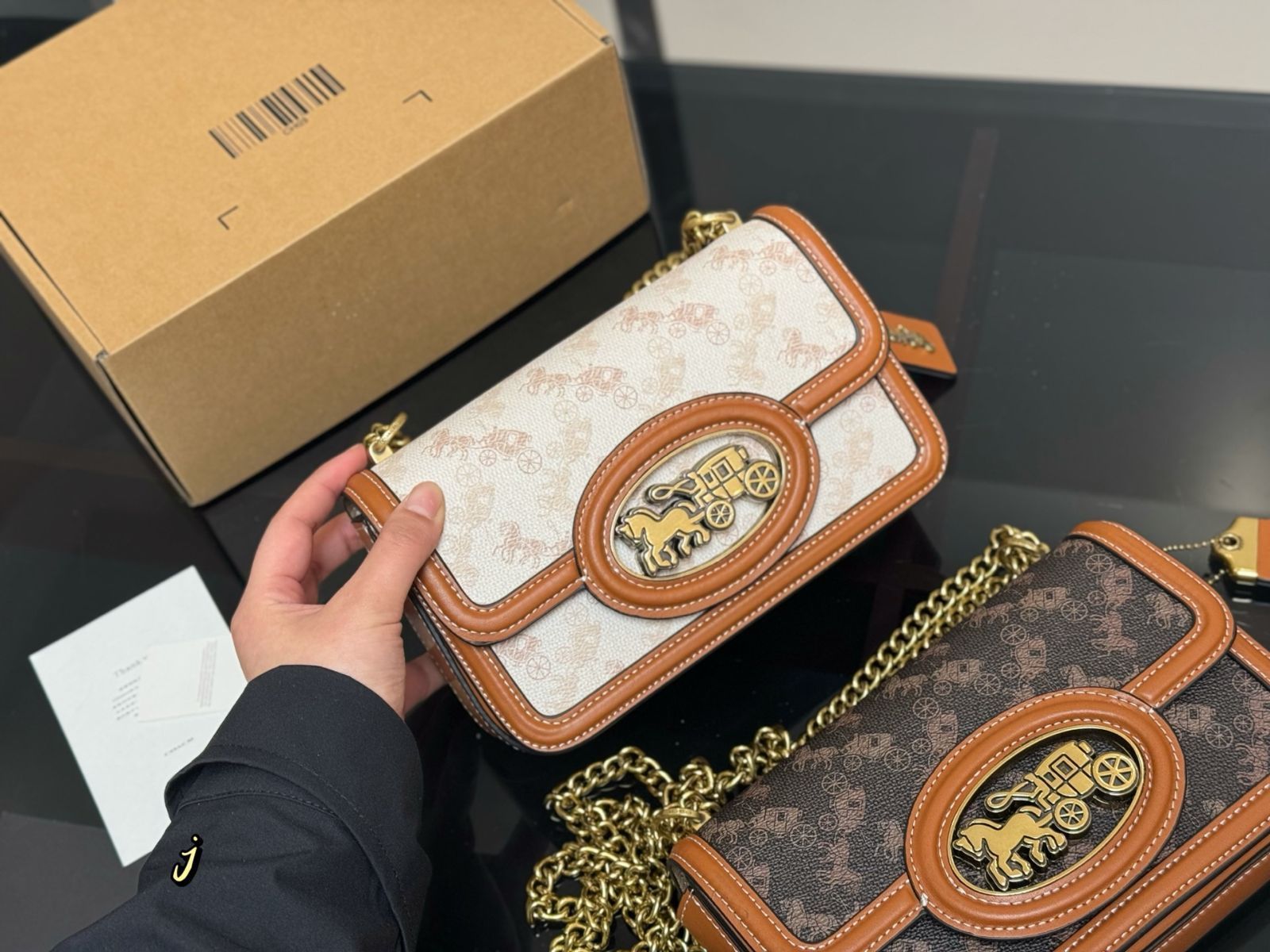 【今日特価】Coach Heor Chain Bag（ヴィンテージデザイン）Stylish Design-WTO輸入