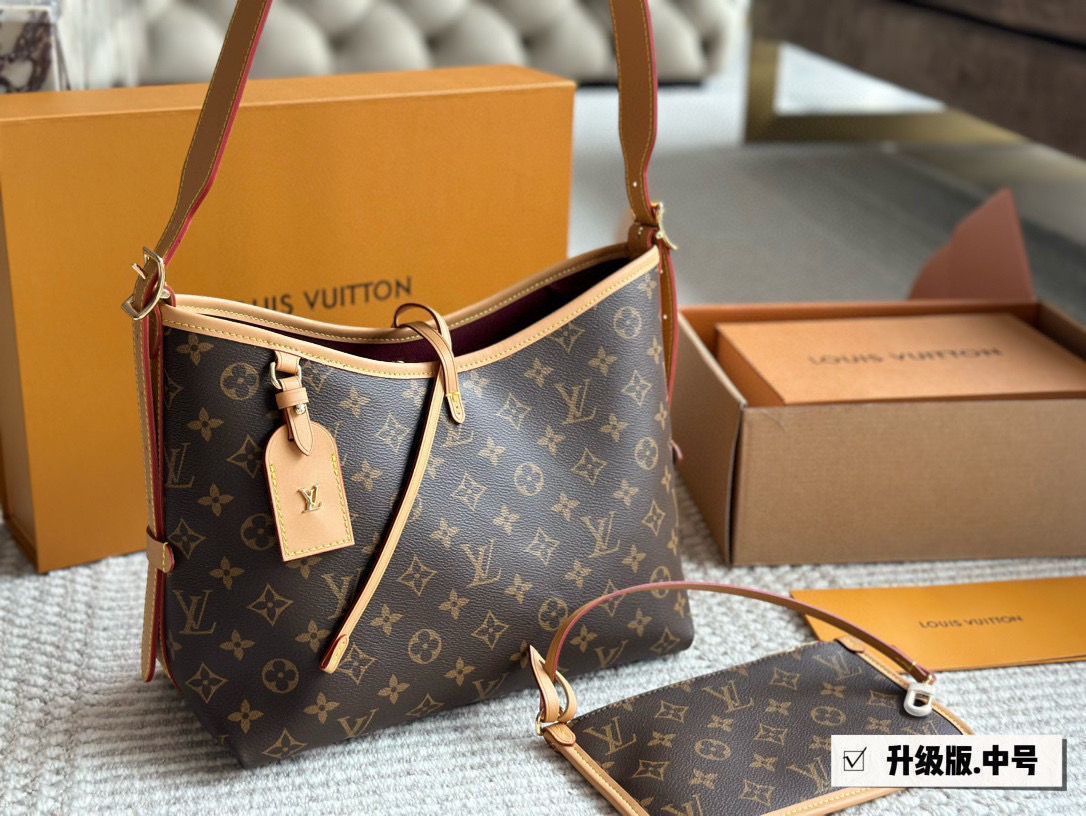 【今日特価】LV Carryall 30 コマ通勤バッグ ルイ・ヴィトン キャリオール-WTO輸入2