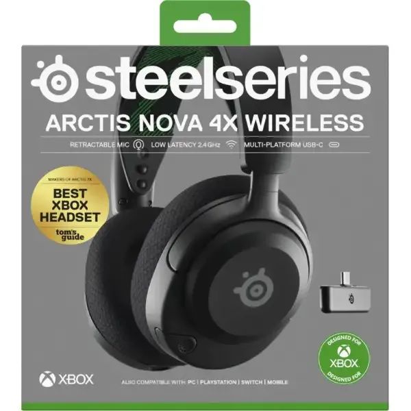ゲーミングヘッドセット ワイヤレス（USB-C） Arctis Nova 4X(RE