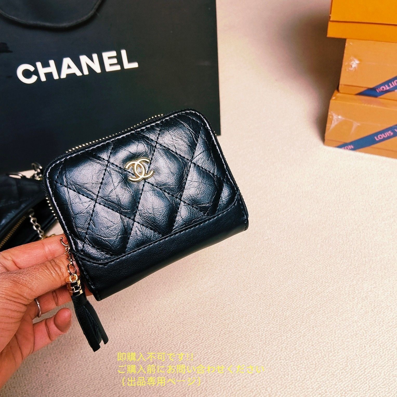 超美品 CHANEL シャネル ショルダーバッグ ハンドバッグ 財布 3点セット