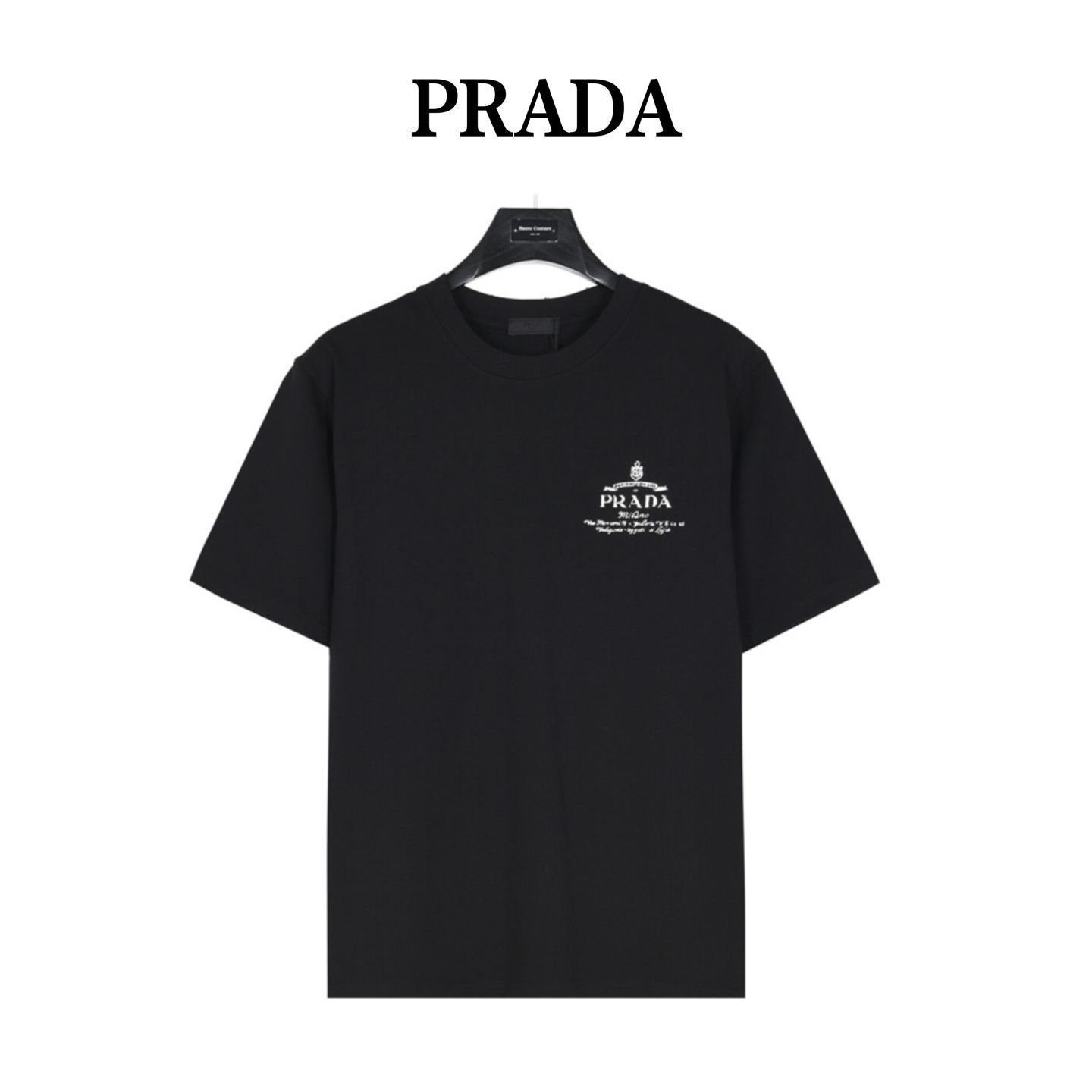 【今日特価】Prada / プラダ 25ss 胸元アルファベットロゴ T シャツ
