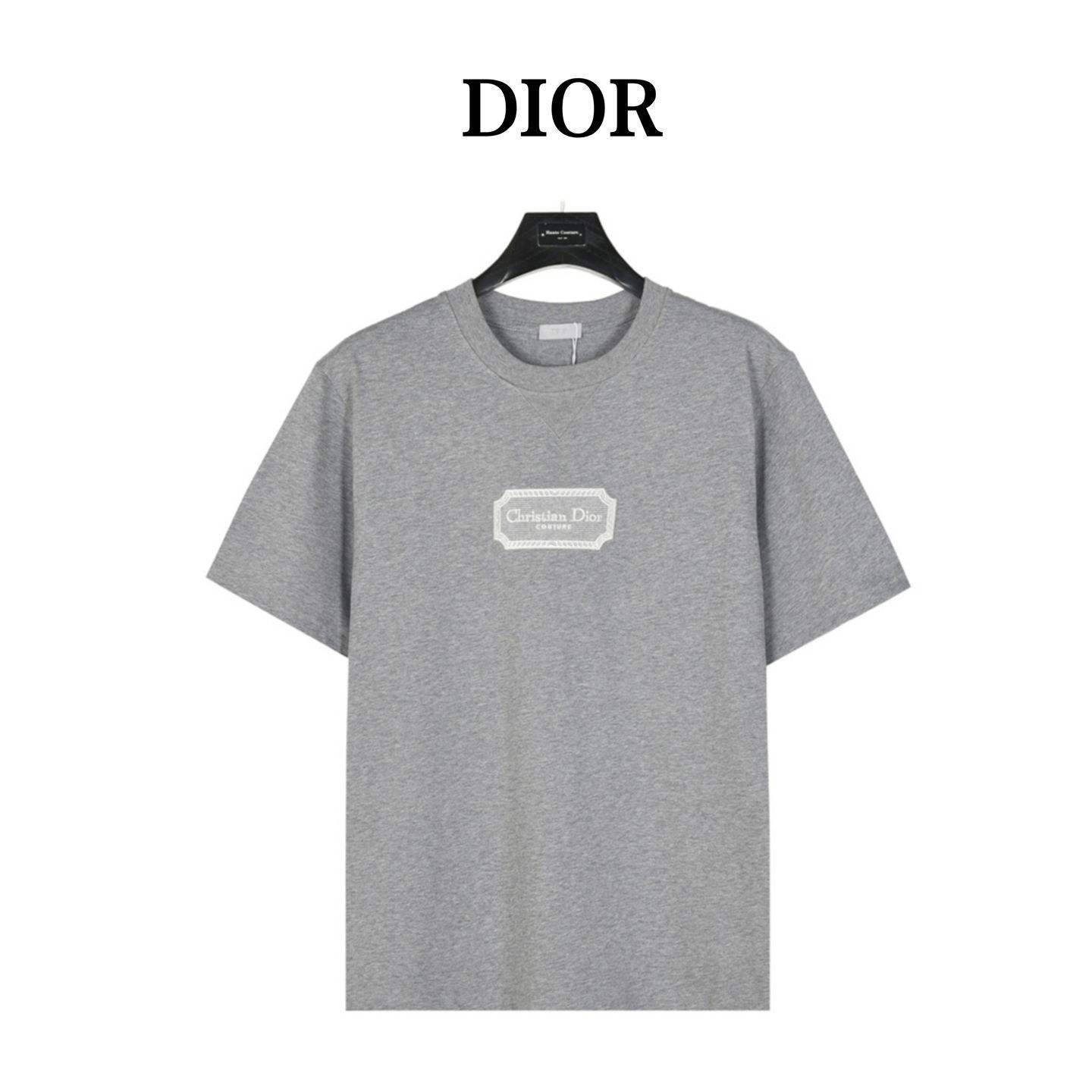 【今日特価】Dior / ディオール 25ss 刺繍シルバーロゴ T シャツ