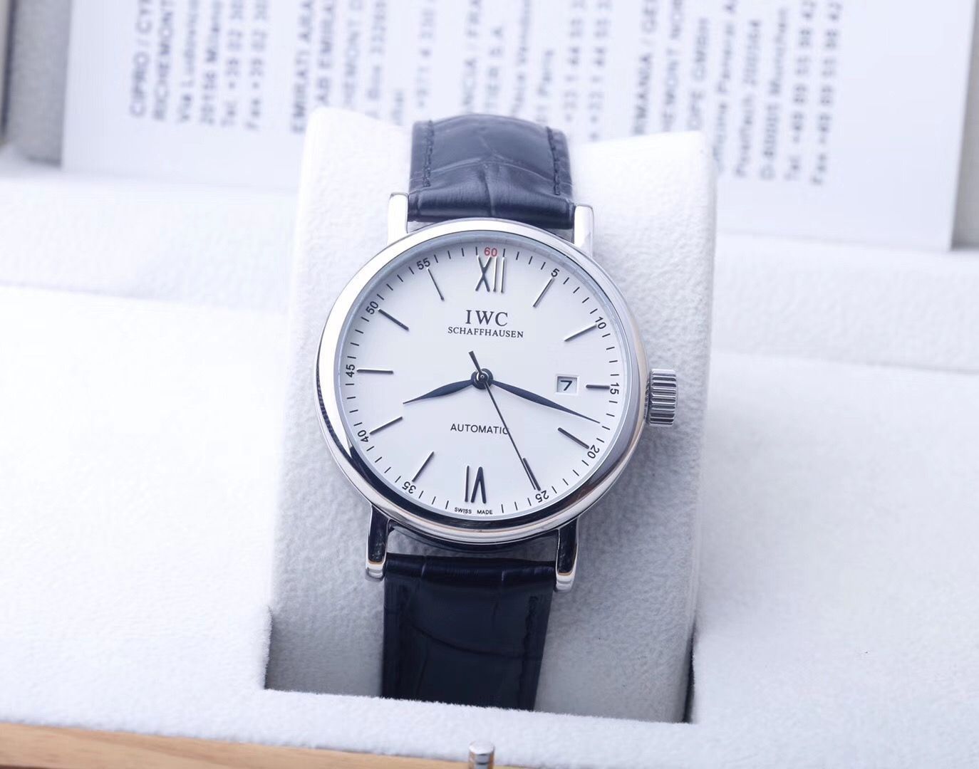 IWC オートマチック メンズ 腕時計｜本日限定特価｜新品未使用--WTO輸入2