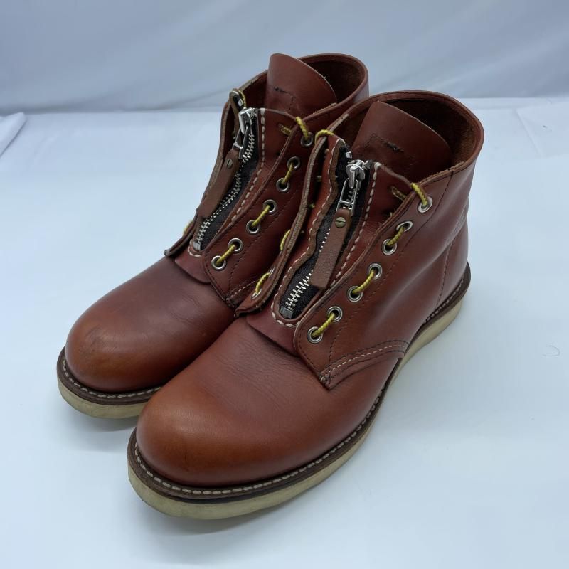 中古】RED WING 11年製 刺繍羽根タグ アイリッシュセッター 25.5cm