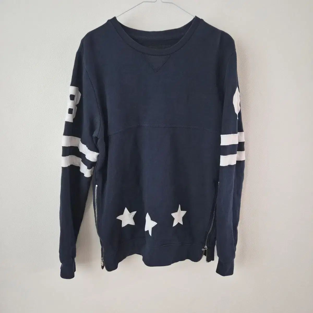 ハイドロゲン ネイビー 星パッチ Tシャツ
