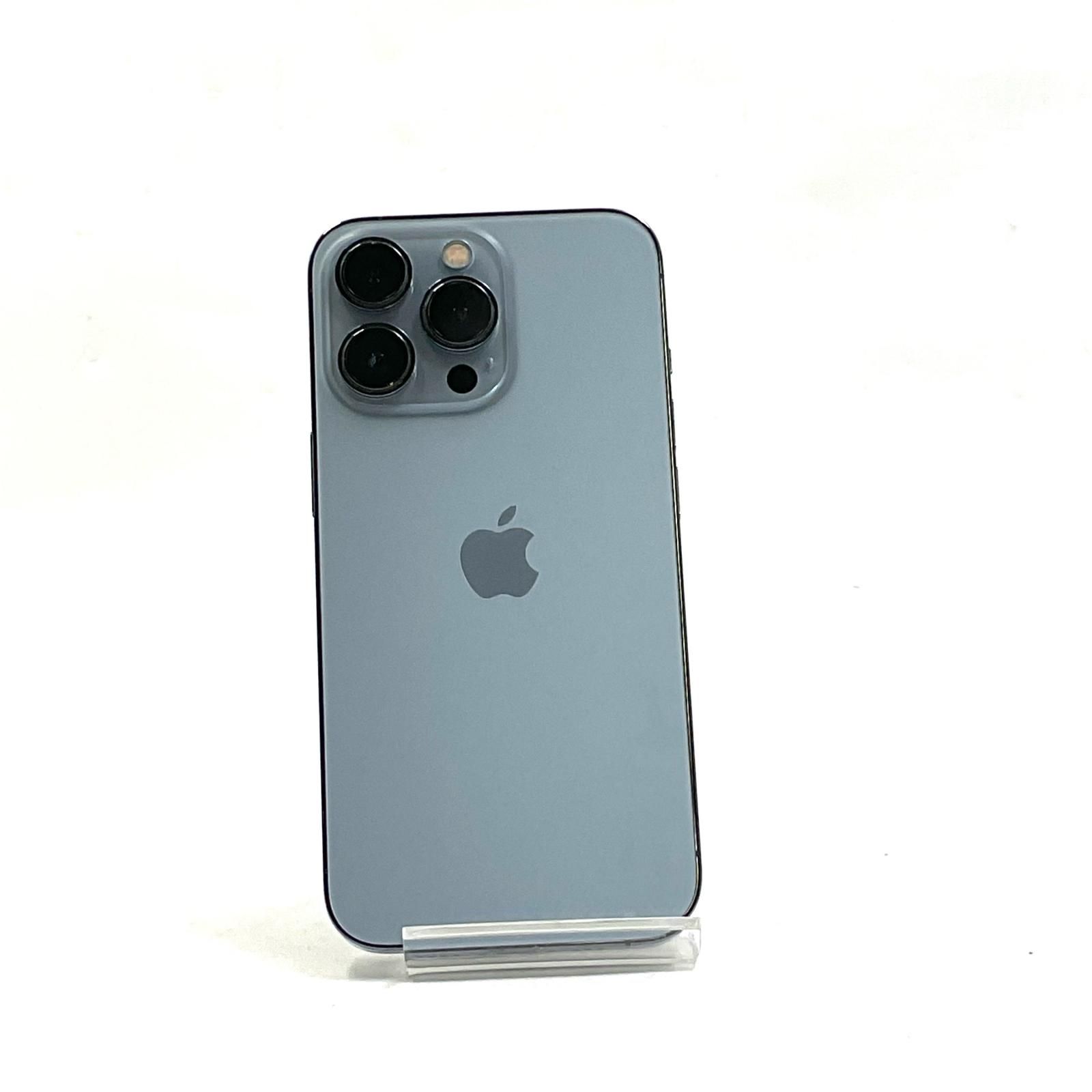 【全額返金保証】【最速発送】 iPhone 13 Pro 256GB シエラブルー au SIMフリー 白ロム 動作確認済 76% 33,486円