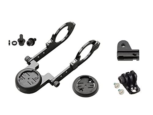 レックマウント(Rec-Mounts) 「第三世代」タイプ19 ガーミン/iGPSPORT 用 コンボマウント(タイプ2 GP-K400A+GP-CATHL1付き)【N19-GMGM+GP】ハンドルのクランプ径31.8mm用(標準サイズ)Ed e2f1514d